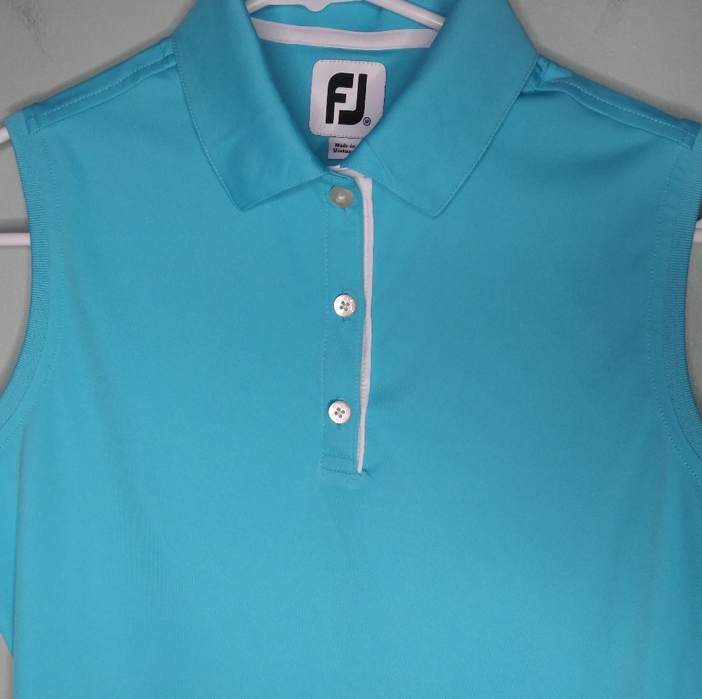 Footjoy Golf Sleeveless Polo Shirt